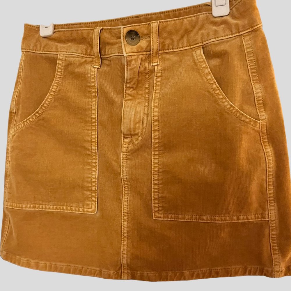 American Eagle corduroy mini skirt size 0